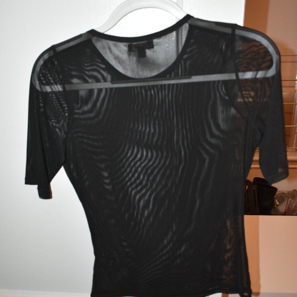 Black Satin Shirt